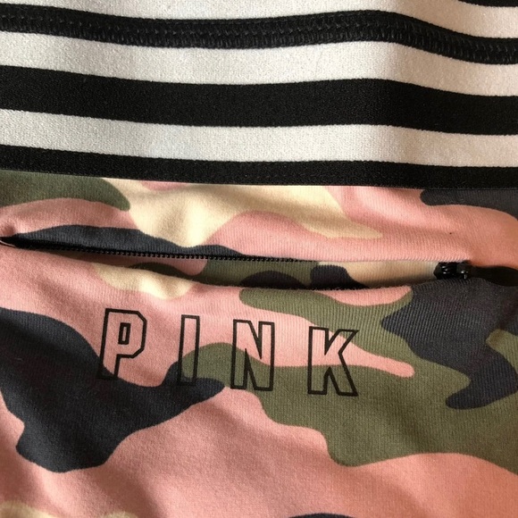 VS PINK Ultimate Pink Camouflage Legging Med - Picture 3 of 9